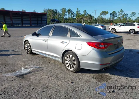 2017 Hyundai Sonata Sport z USA, uszkodzony, nr VIN 5NPE34AF0HH474844